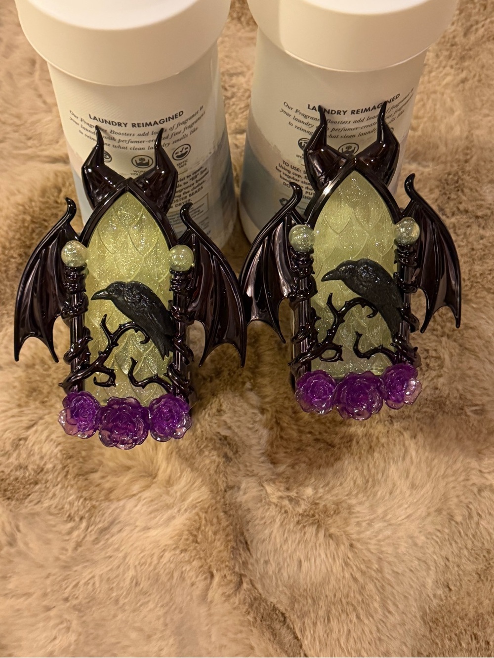 2 Bath Body Works Disney Villains Maleficent Light Wallflower Plug In Halloween